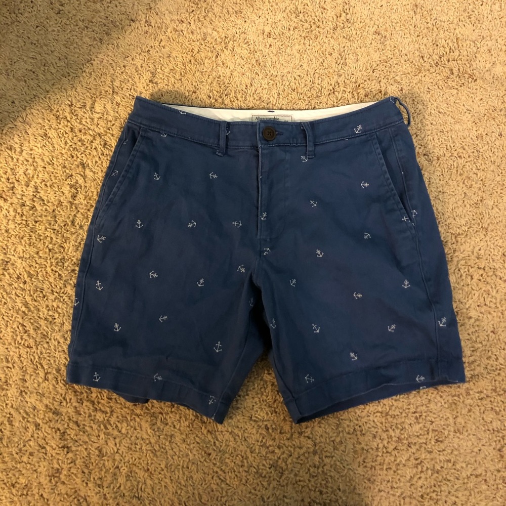 Abercrombie & Fitch Anchor Shorts Size 30
